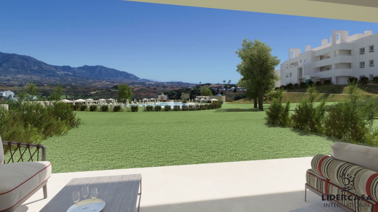 Apartamento de 2 habitaciones en Mijas en venta con piscina garaje - 450.000 € (Ref: 9450802)