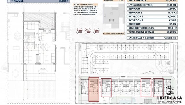 2 sypialnia Apartament na sprzedaż w Roda, San Javier z basenem garażem - 270 000 € (Ref: 9450804)