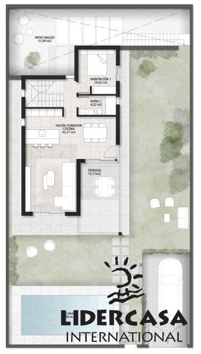 3 makuuhuone Huvila myytävänä paikassa Benidorm mukana uima-altaan 
autotalli - 549 000 € (Ref: 9450805)
