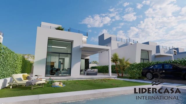 3 makuuhuone Huvila myytävänä paikassa Benidorm mukana uima-altaan 
autotalli - 549 000 € (Ref: 9450805)