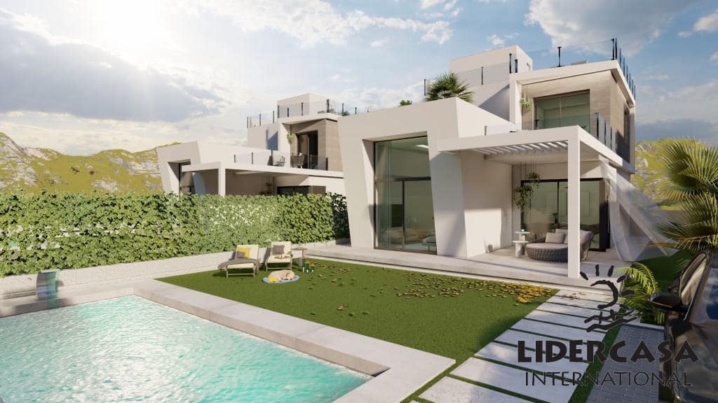 3 makuuhuone Huvila myytävänä paikassa Benidorm mukana uima-altaan 
autotalli - 549 000 € (Ref: 9450805)