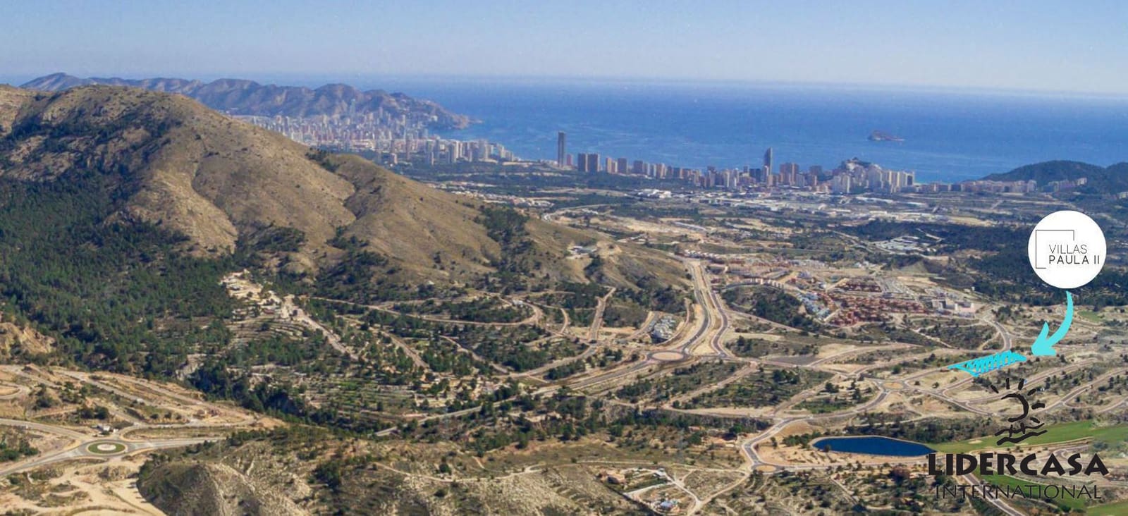 3 makuuhuone Huvila myytävänä paikassa Benidorm mukana uima-altaan 
autotalli - 549 000 € (Ref: 9450805)