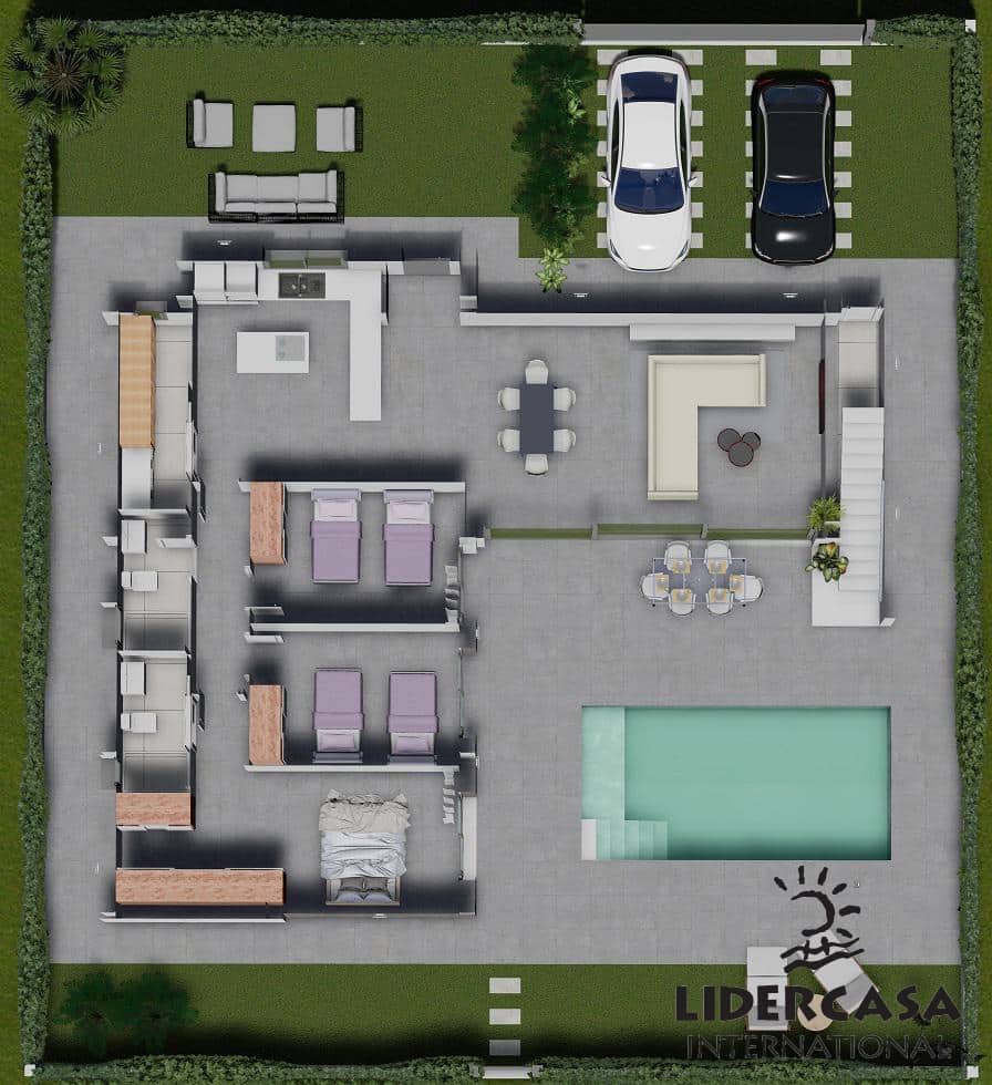 Adosado de 3 habitaciones en Pulpí en venta con piscina garaje - 525.000 € (Ref: 9466125)