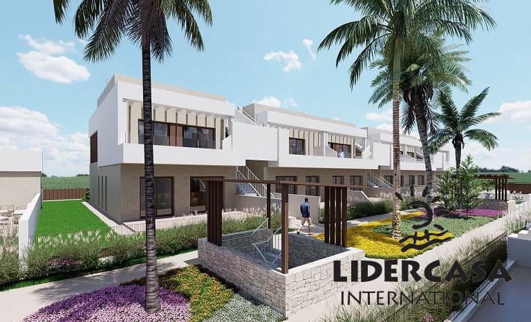 3 sypialnia Bungalow na sprzedaż w Los Alcazares z basenem garażem - 320 000 € (Ref: 9471324)