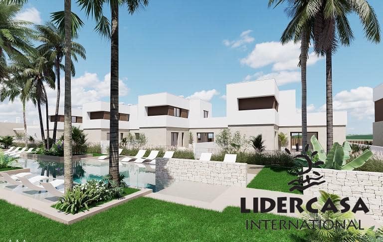 3 sypialnia Bungalow na sprzedaż w Los Alcazares z basenem garażem - 320 000 € (Ref: 9471324)