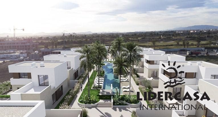 3 sypialnia Bungalow na sprzedaż w Los Alcazares z basenem garażem - 320 000 € (Ref: 9471324)