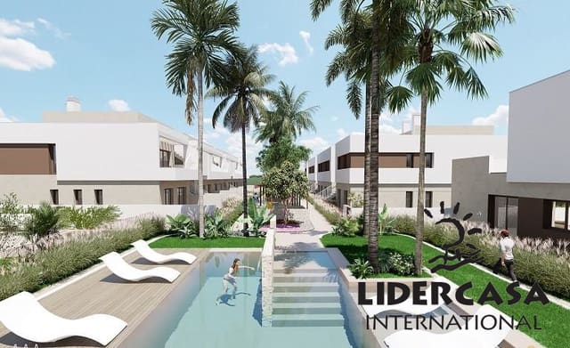 3 sypialnia Bungalow na sprzedaż w Las Lomas de Rame - Bahía Bella, Los Alcázares z basenem garażem - 320 000 € (Ref: 9471324)