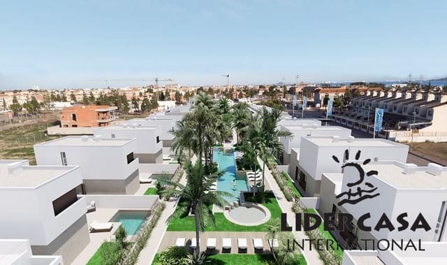 3 sypialnia Bungalow na sprzedaż w Las Lomas de Rame - Bahía Bella, Los Alcázares z basenem garażem - 320 000 € (Ref: 9471324)