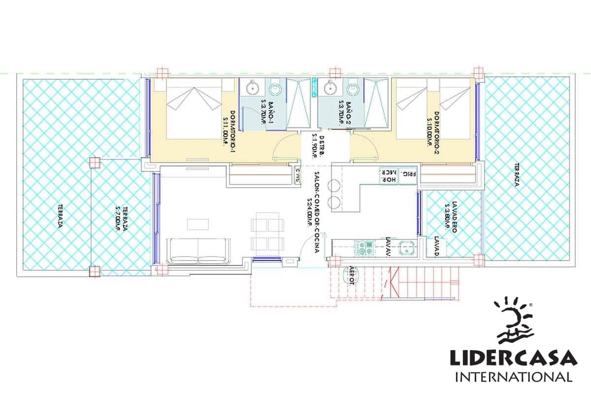 3 bedroom Penthouse for sale in Torrevieja with pool garage - € 359,000 (Ref: 9473240)