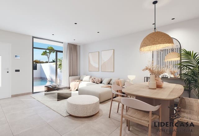 3 soveværelse Rækkehus til salg i San Pedro del Pinatar ciudad, San Pedro del Pinatar med swimmingpool garage - € 345.000 (Ref: 9473247)