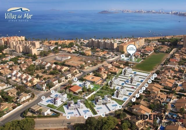 3 makuuhuone Huvila myytävänä paikassa Playa Honda, Cartagena mukana uima-altaan 
autotalli - 595 000 € (Ref: 9473253)