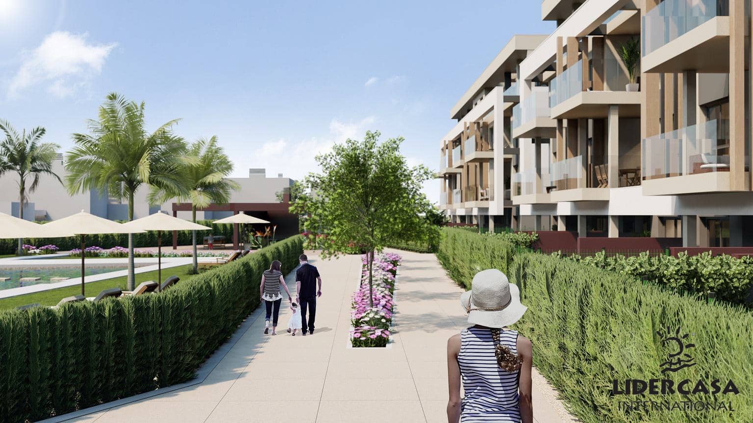 2 soverom Leilighet til salgs i Los Alcazares med svømmebasseng garasje - € 326 000 (Ref: 9473255)