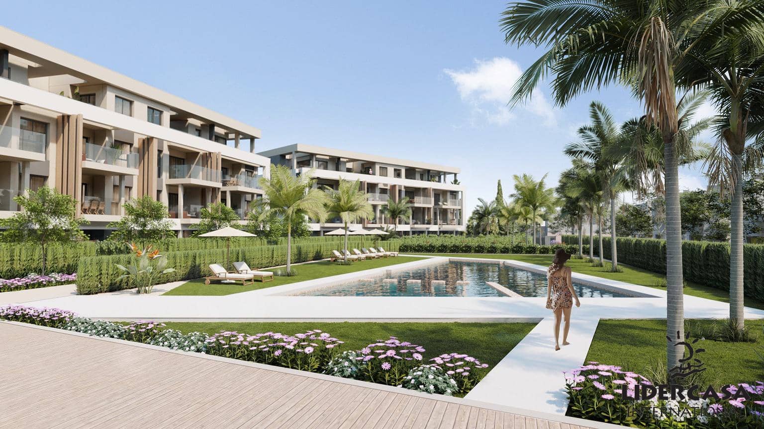 2 soverom Leilighet til salgs i Los Alcazares med svømmebasseng garasje - € 326 000 (Ref: 9473255)