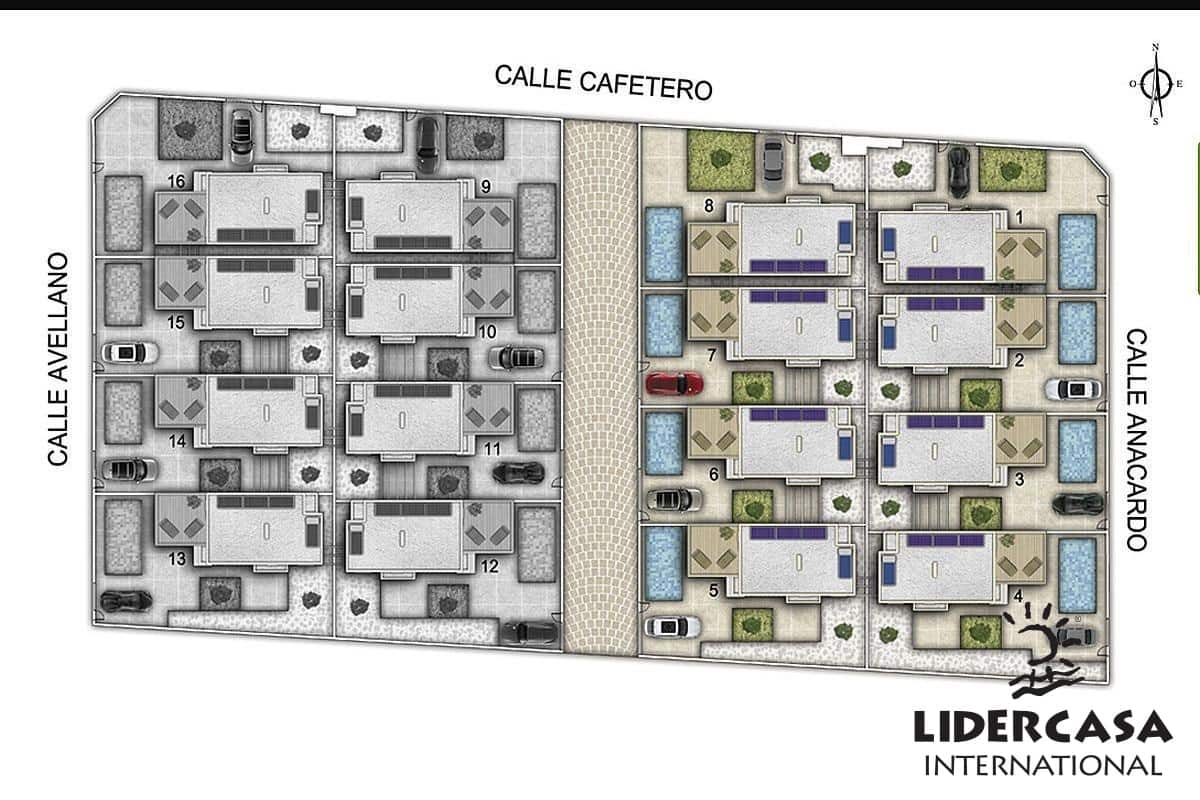 3 makuuhuone Paritalo myytävänä paikassa Orihuela mukana uima-altaan - 329 000 € (Ref: 9473256)