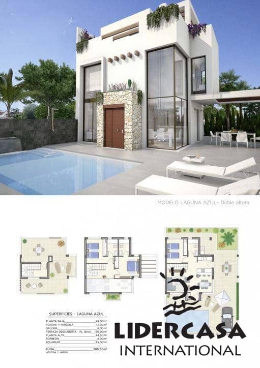 3 sypialnia Willa na sprzedaż w Rojales z basenem garażem - 499 999 € (Ref: 9473262)