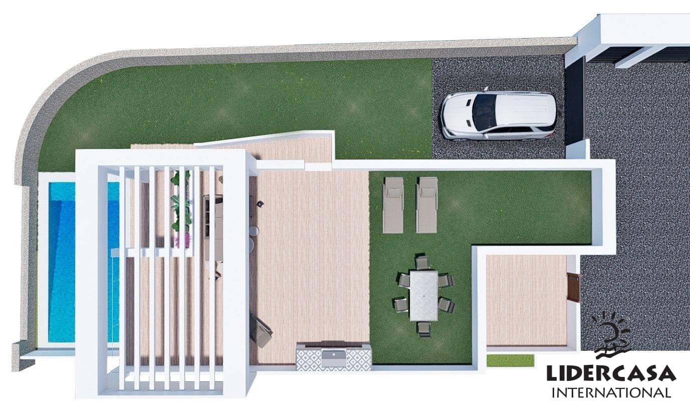 3 soverom Bungalow til salgs i Finestrat med svømmebasseng - € 359 900 (Ref: 9473271)