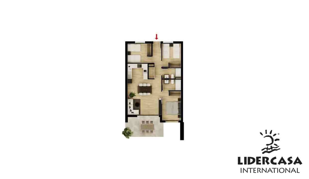 3 sovrum Lägenhet till salu i Gran Alacant med pool garage - 330 000 € (Ref: 9576901)