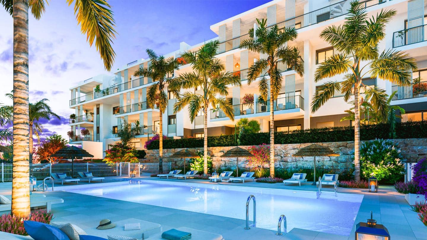 2 sovrum Lägenhet till salu i Estepona med pool garage - 630 000 € (Ref: 3431130)