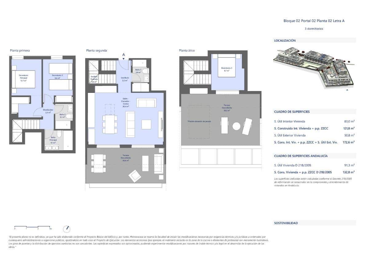 3 camera da letto Appartamento in vendita in New Golden Mile con piscina garage - 504.400 € (Rif: 5275179)