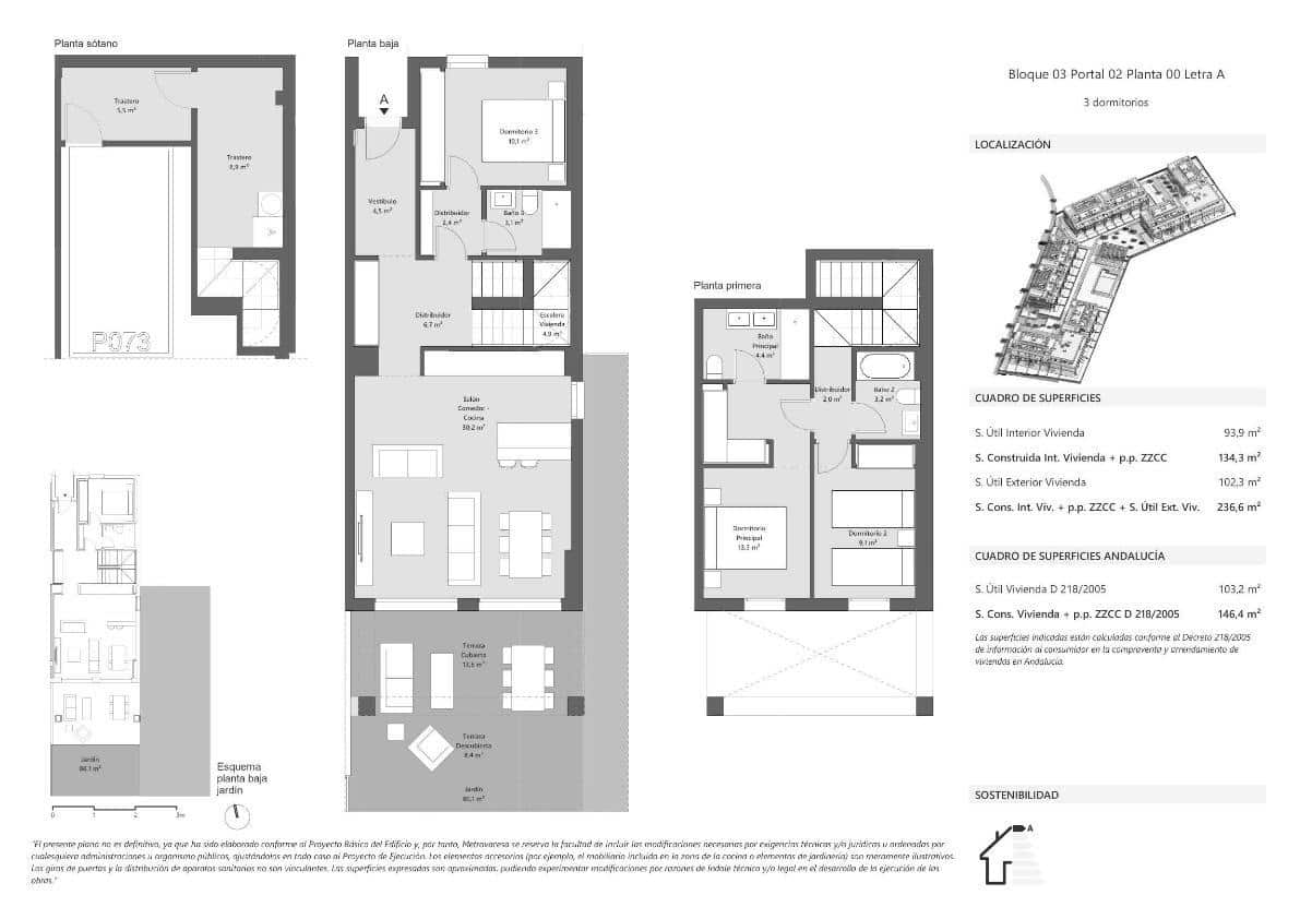 3 quarto Apartamento para venda em Cancelada com piscina garagem - 480 700 € (Ref: 5275184)