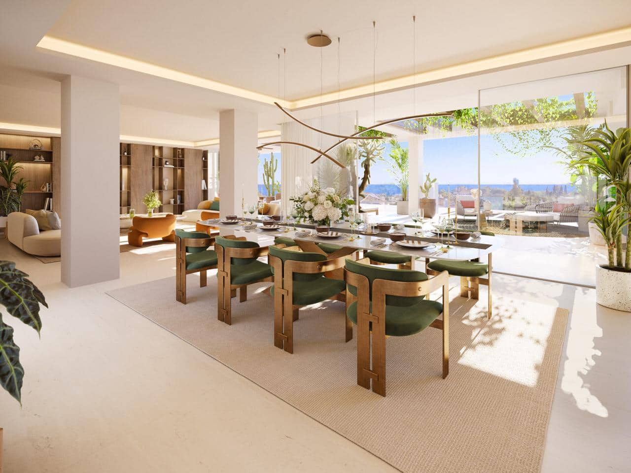 4 sypialnia Mieszkanie na sprzedaż w Marbella z basenem garażem - 5 125 000 € (Ref: 8859899)