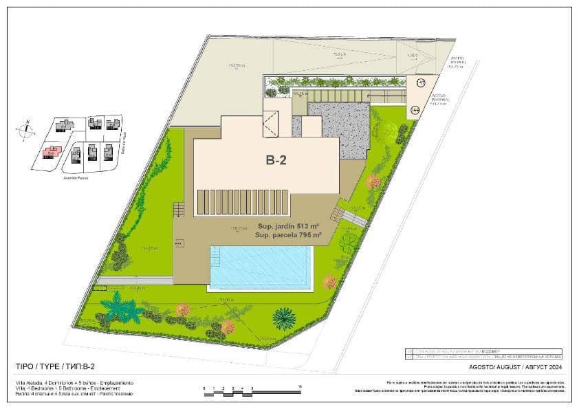 4 soveværelse Villa til salg i New Golden Mile med swimmingpool garage - € 2.220.000 (Ref: 8860120)