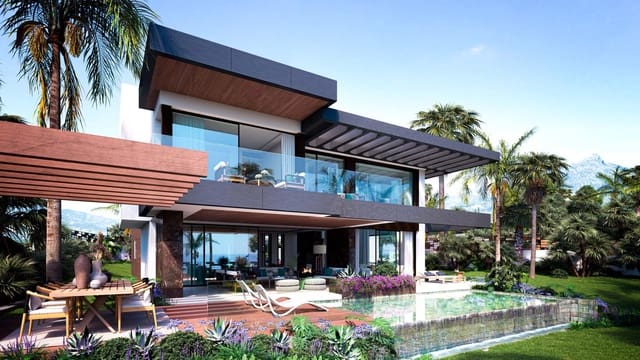 4 makuuhuone Huvila myytävänä paikassa Nueva Andalucía Centro, Marbella mukana uima-altaan 
autotalli - 4 950 000 € (Ref: 8860122)