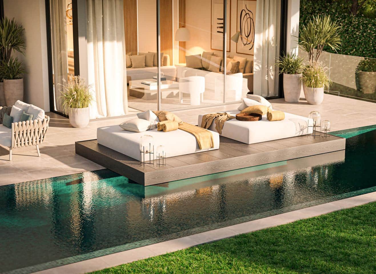 4 sypialnia Willa na sprzedaż w New Golden Mile z basenem garażem - 1 970 000 € (Ref: 8860125)