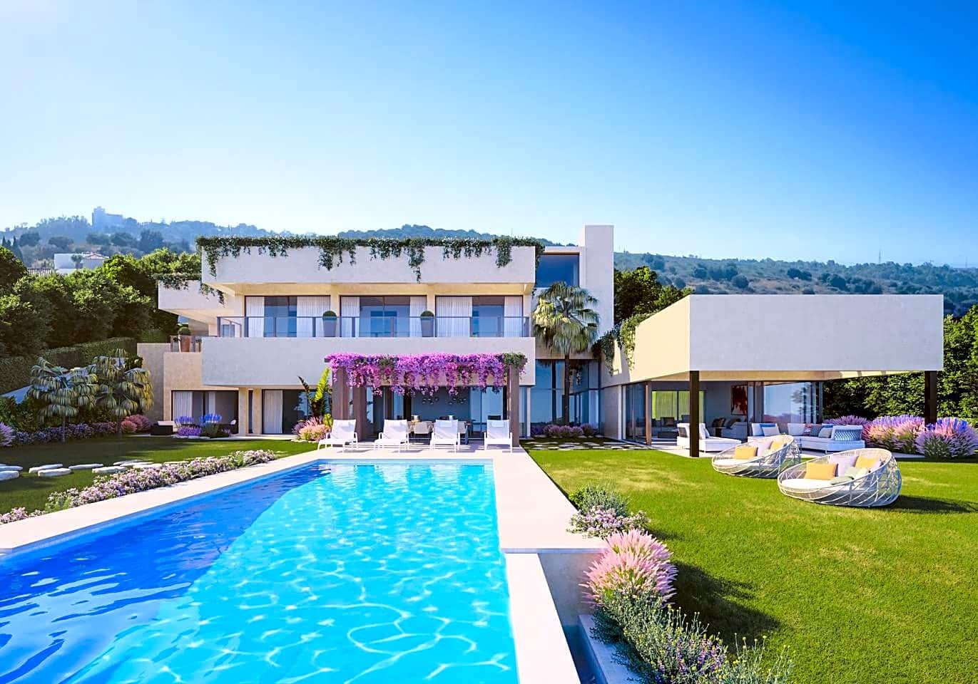 5 Zimmer Villa zu verkaufen in Benahavis mit Pool Garage - 5.500.000 € (Ref: 8860132)