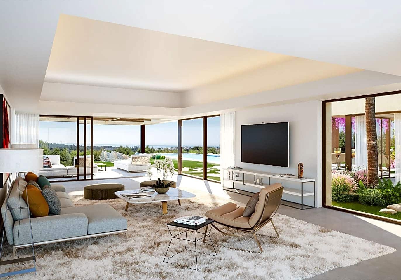 5 Zimmer Villa zu verkaufen in Benahavis mit Pool Garage - 5.500.000 € (Ref: 8860132)