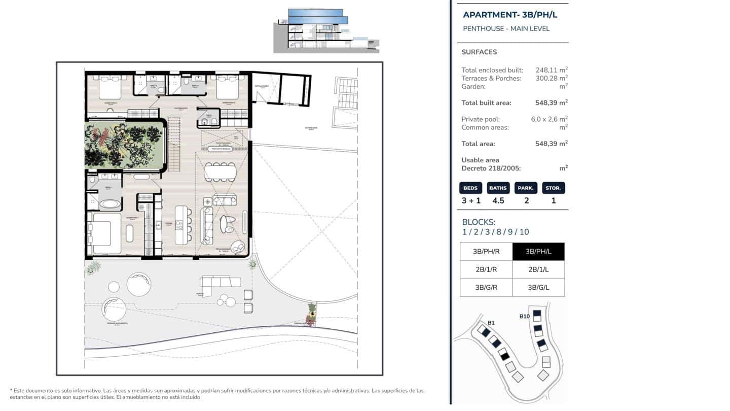 4 slaapkamer Flat te koop in Benahavis met zwembad garage - € 2.950.000 (Ref: 8860141)