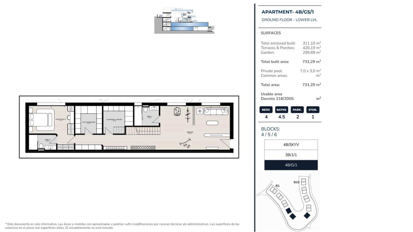 Piso de 4 habitaciones en Benahavís en venta con piscina garaje - 3.200.000 € (Ref: 8860142)