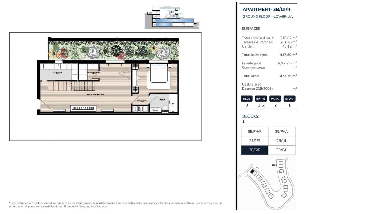 3 quarto Apartamento para venda em Benahavis com piscina garagem - 1 950 000 € (Ref: 8860143)