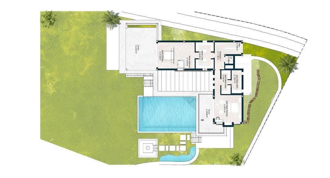 4 Zimmer Villa zu verkaufen in New Golden Mile mit Pool Garage - 4.600.000 € (Ref: 8860160)