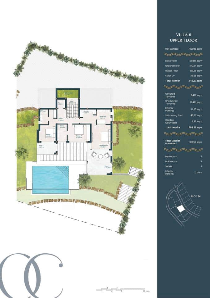 3 quarto Moradia para venda em New Golden Mile com piscina garagem - 2 900 000 € (Ref: 8860161)