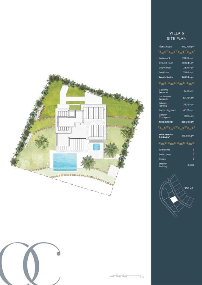 3 quarto Moradia para venda em New Golden Mile com piscina garagem - 2 900 000 € (Ref: 8860161)