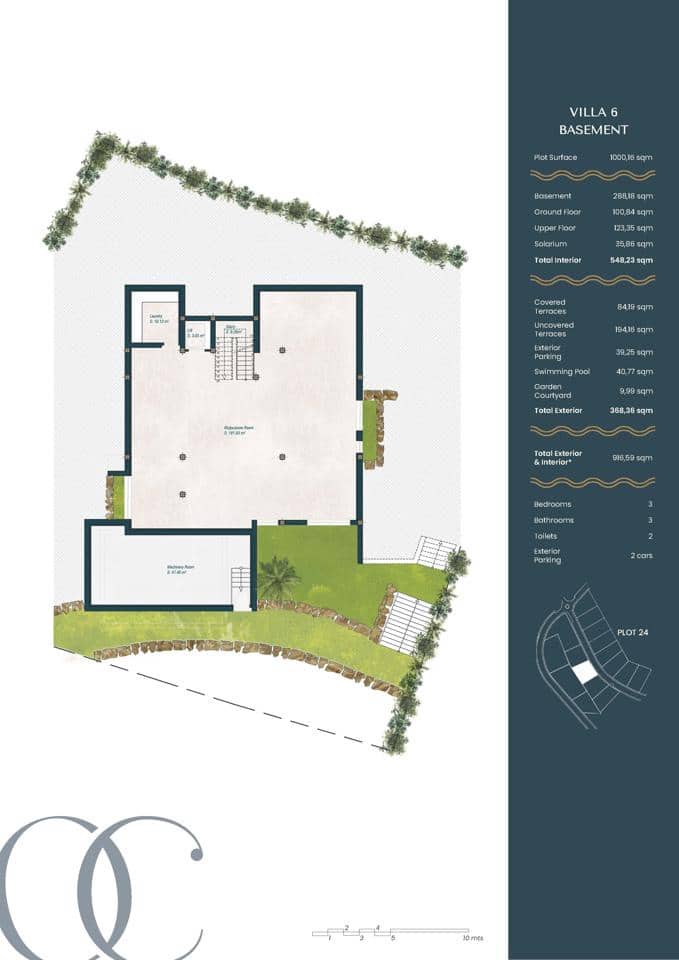 3 quarto Moradia para venda em New Golden Mile com piscina garagem - 2 900 000 € (Ref: 8860161)