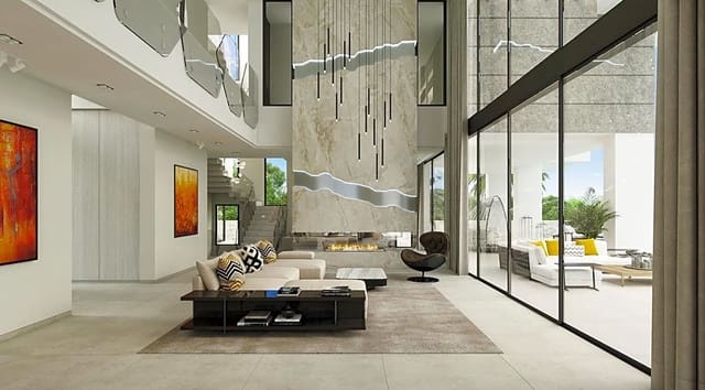 7 sypialnia Willa na sprzedaż w Sierra Blanca, Marbella z basenem garażem - 8 700 000 € (Ref: 8860165)