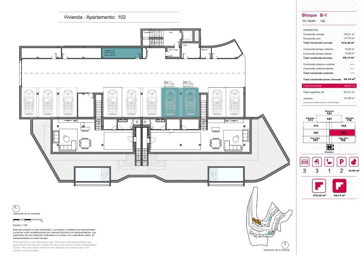 3 sypialnia Mieszkanie na sprzedaż w Benahavis z basenem garażem - 2 100 000 € (Ref: 8860170)