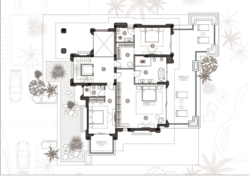 6 chambre Villa/Maison à vendre à Marbella avec piscine garage - 6 400 000 € (Ref: 8860175)