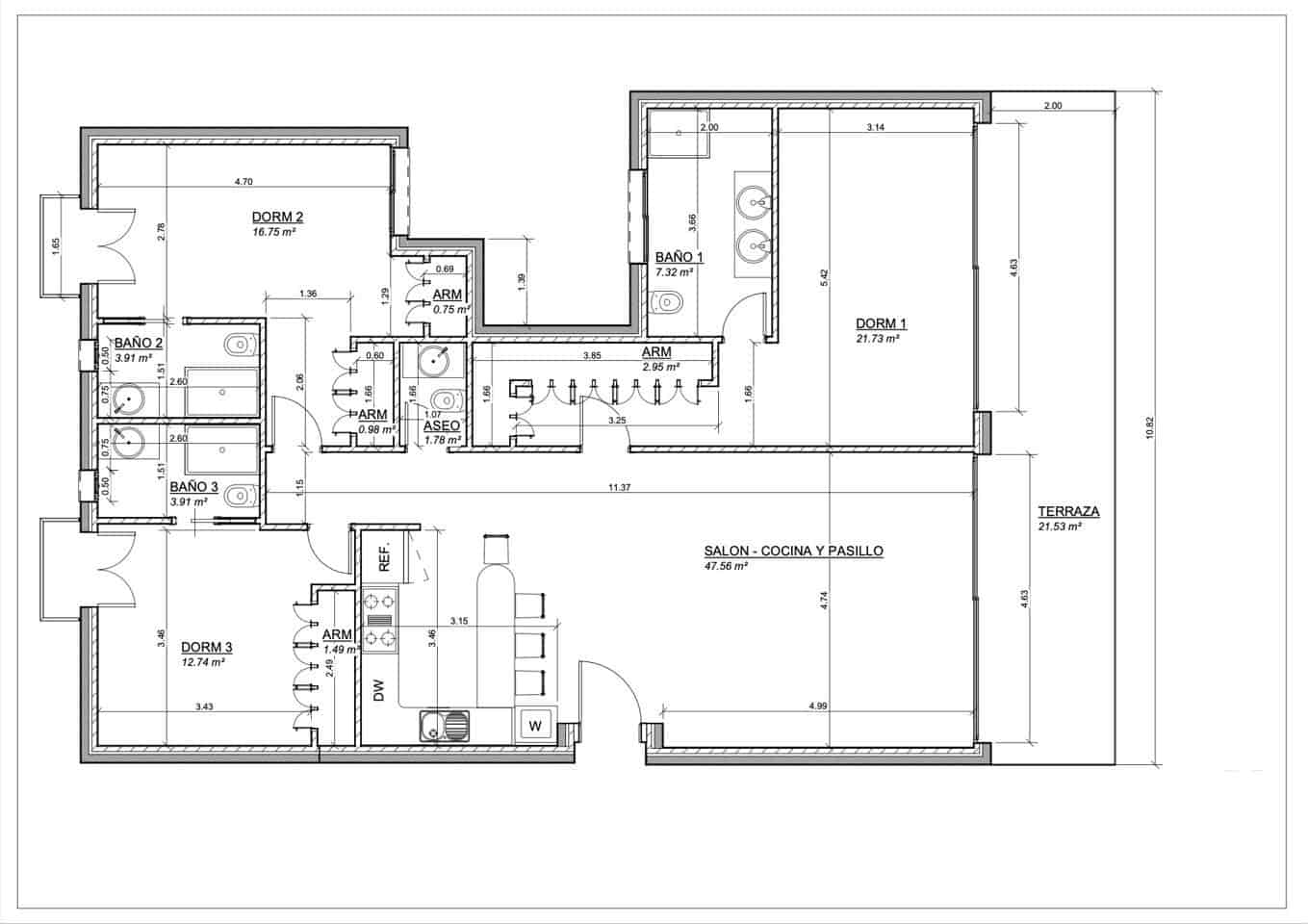 3 quarto Apartamento para venda em Marbella - 2 950 000 € (Ref: 8860179)