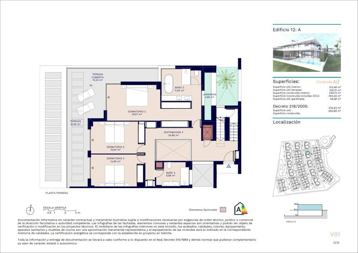 4 sypialnia Willa na sprzedaż w Marbella z basenem garażem - 1 790 000 € (Ref: 8860257)