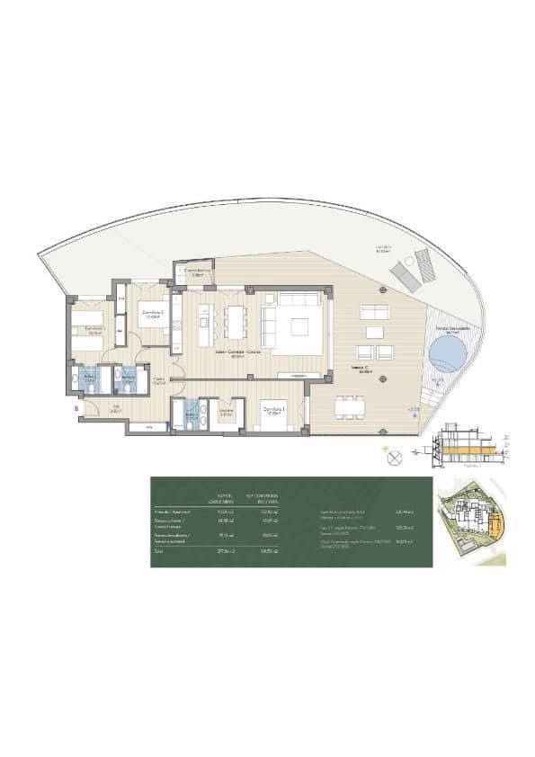 3 camera da letto Appartamento in vendita in Marbella con piscina garage - 1.390.000 € (Rif: 8863224)