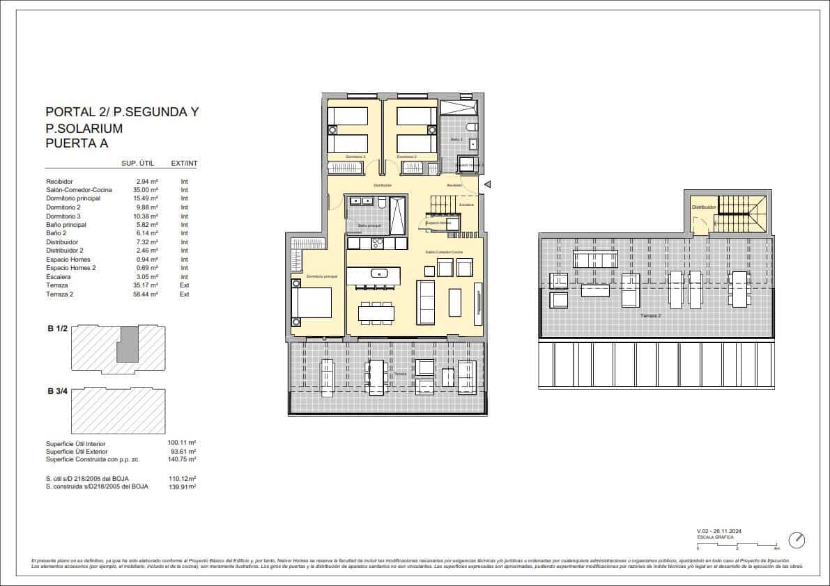 3 quarto Apartamento para venda em Estepona com piscina garagem - 890 000 € (Ref: 8863232)