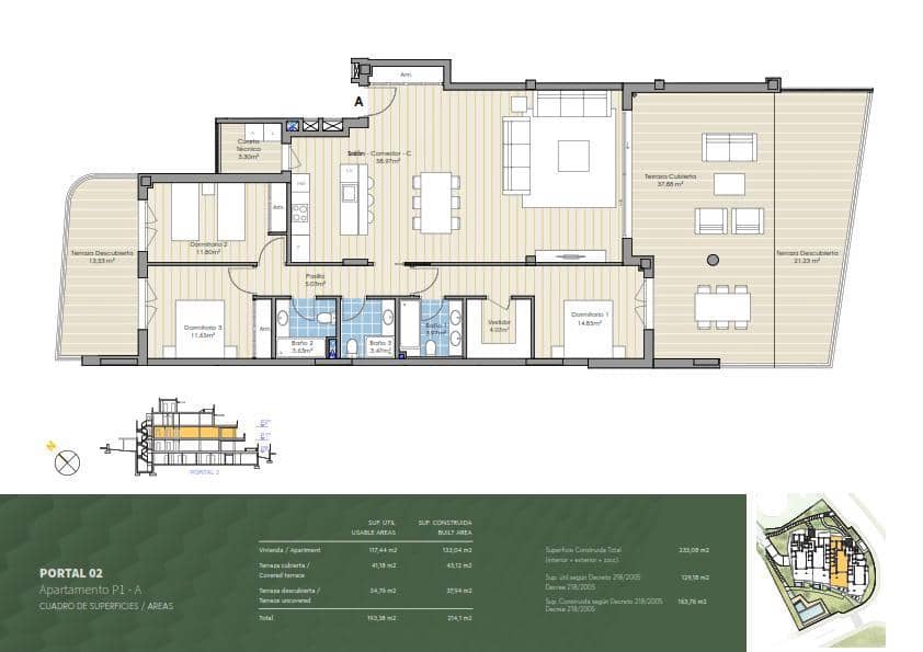 3 camera da letto Appartamento in vendita in Marbella con piscina garage - 1.475.000 € (Rif: 8863233)