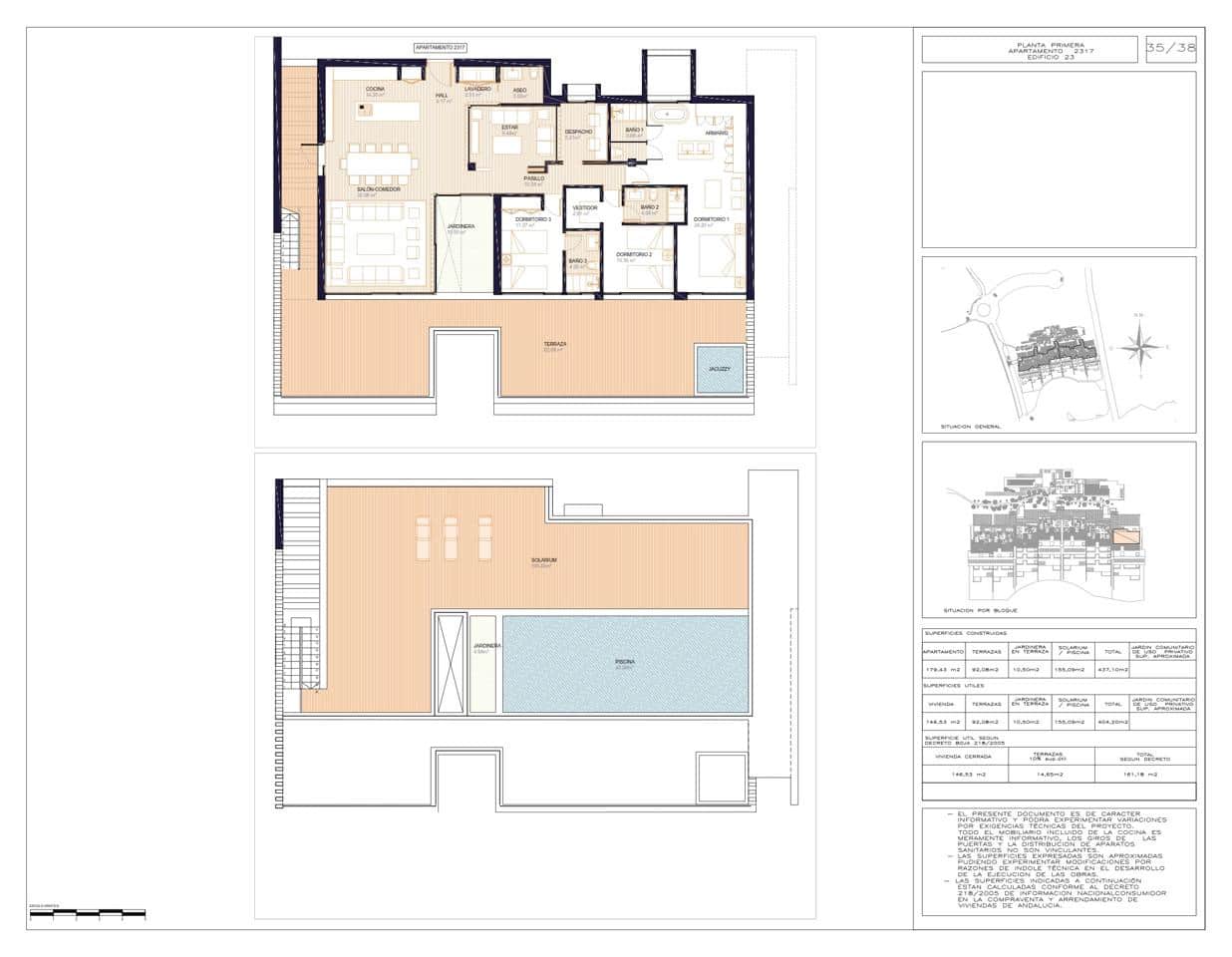 3 camera da letto Appartamento in vendita in Casares con piscina garage - 885.000 € (Rif: 8863237)