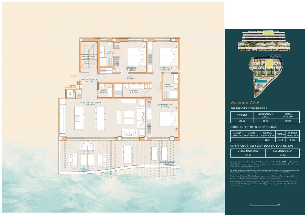3 quarto Apartamento para venda em Mijas com piscina garagem - 1 750 000 € (Ref: 8863238)