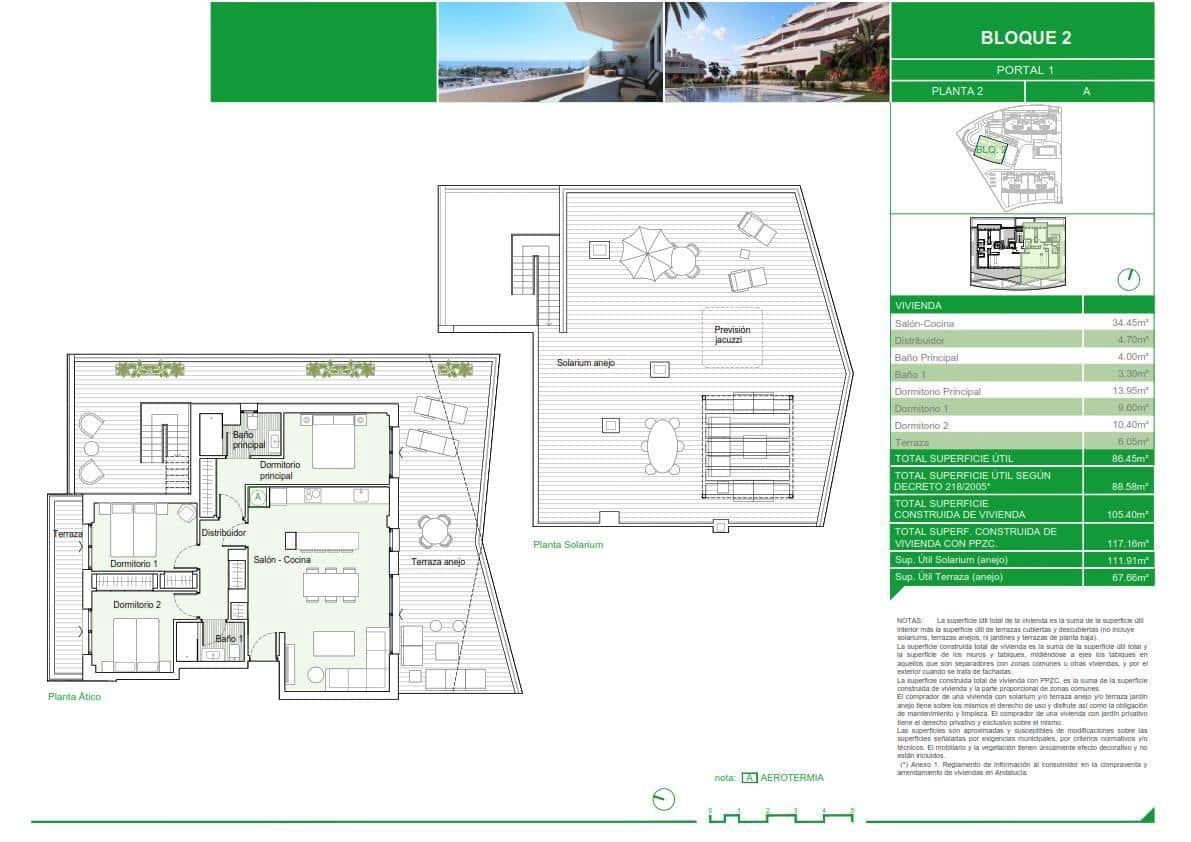 3 soverom Leilighet til salgs i Estepona med svømmebasseng garasje - € 710 000 (Ref: 8863496)