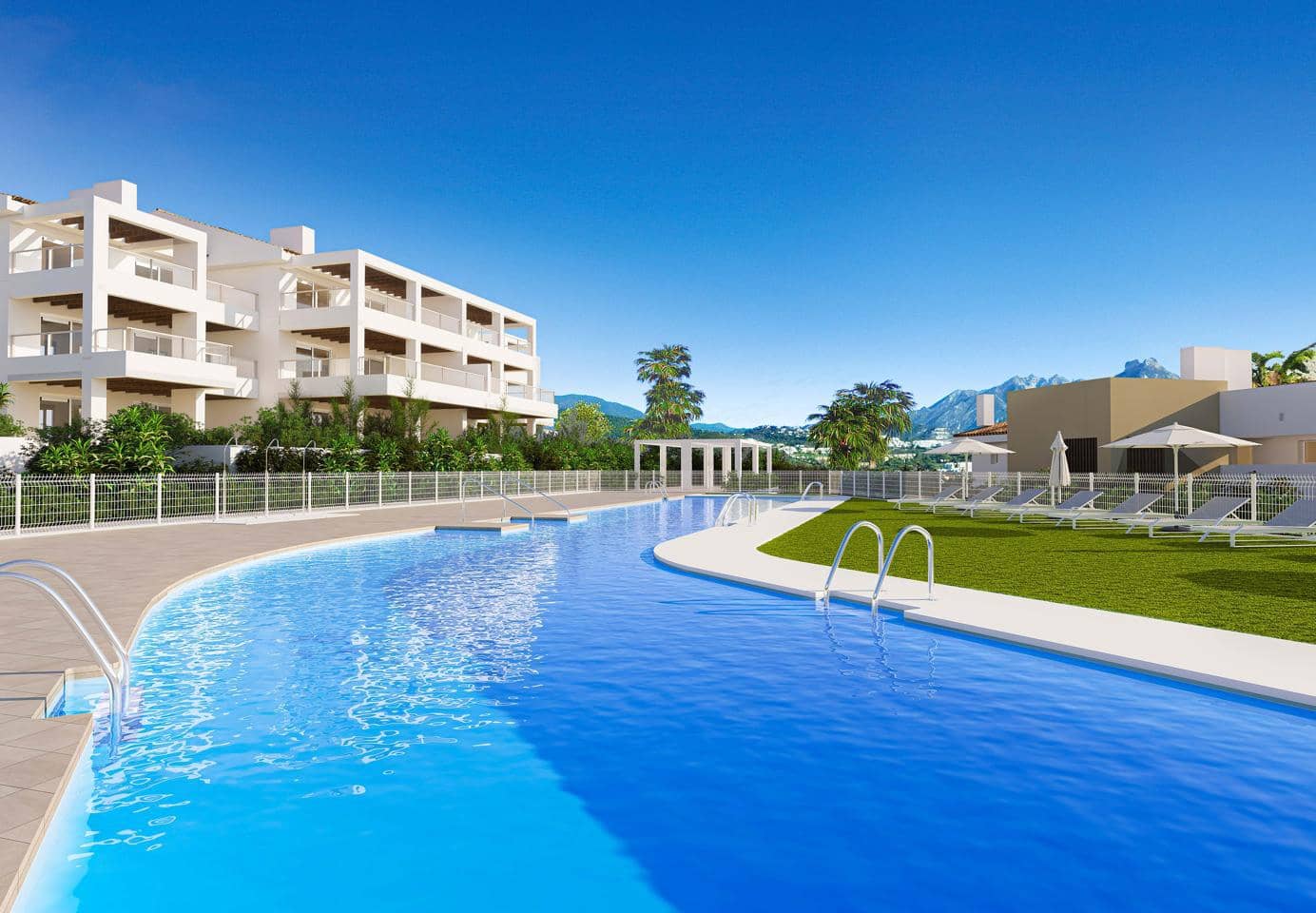 2 slaapkamer Flat te koop in Benahavis met zwembad garage - € 549.000 (Ref: 8863503)