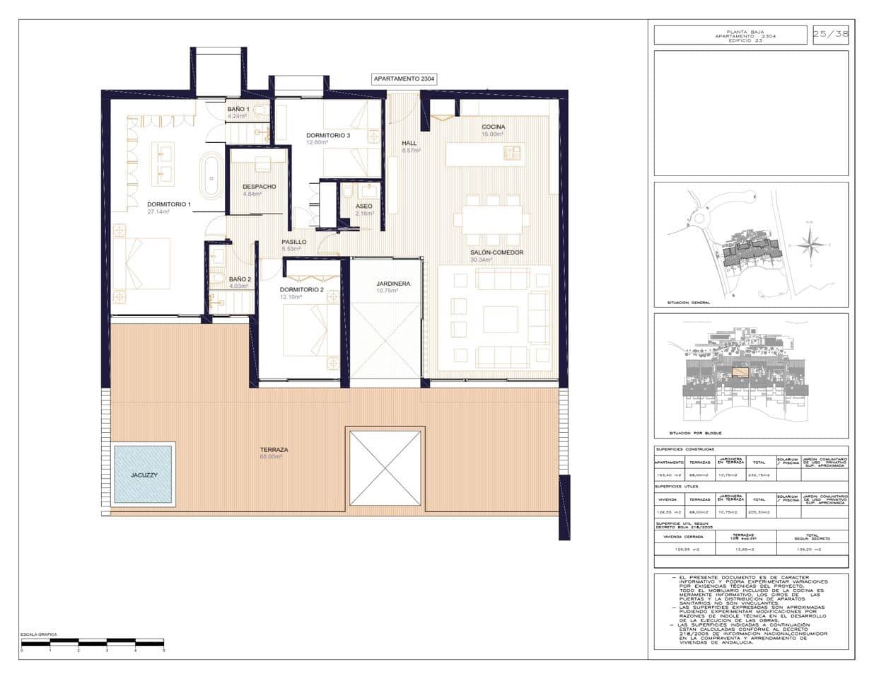 3 soverom Leilighet til salgs i Casares med svømmebasseng garasje - € 820 000 (Ref: 8863511)